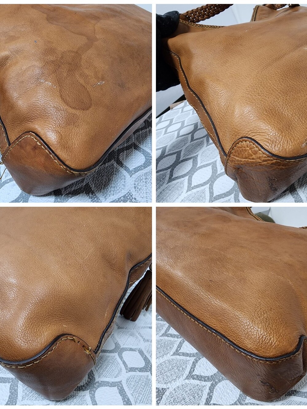 Gucci Medium Marrakech Hobo Bag Brown - Picture 14 of 16